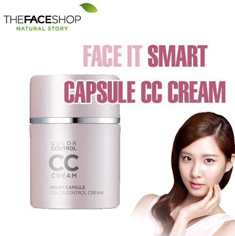 CC cream Thefaceshop smart capsule CC cream.