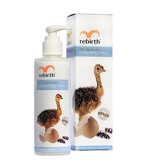 Sữa Dưỡng Thể Rebirth Emu Lavender Moisturising Cream 200ml