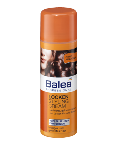 Kem tạo kiểu giữ nếp và duỡng ẩm cho tóc xoăn của Balea 150ml  