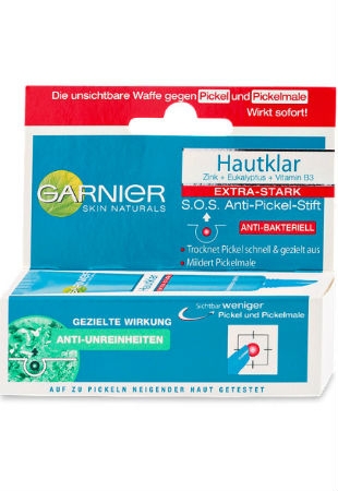 Gel Trị Mụn Trứng Cá Siêu Cấp Garnier Hautklar S.O.S 10ml