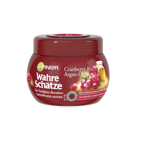 Kem ủ tóc phục hồi Garnier Wahre Schätze 300ml  Màu Đỏ 