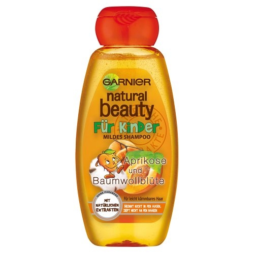  Dầu gội cho bé Garnier Natural Beauty Kids Shampoo Apricot 300ml
