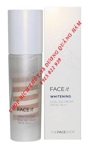 BB cream Face It Whitening Dual BB SPF35,PA++