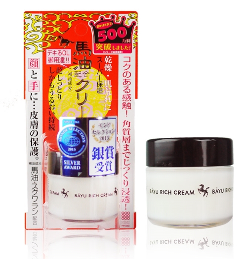 Kem Dưỡng Siêu Cấp Ẩm Tnh Chất Mỡ Ngựa MEISHOKU Bayu Rich Cream 30G - Nhật Bản