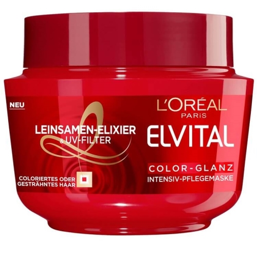 Kem ủ tóc dành cho tóc nhuộm LOreal Elvital Color-Glanz -300ml