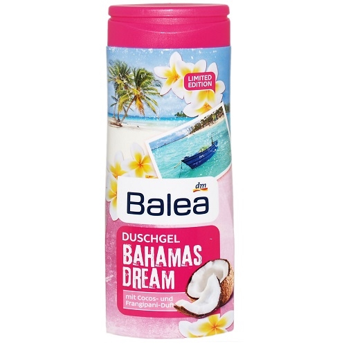 Sữa tắm chiết xuất dừa tươi và hoa nhài Balea Bahamas Dream 300ml - Đức