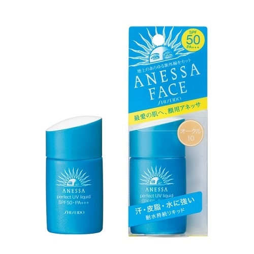 Kem nền chống nắng Shiseido Anessa Perfect UV Liquid SPF50/PA+++ 22ml - Japan