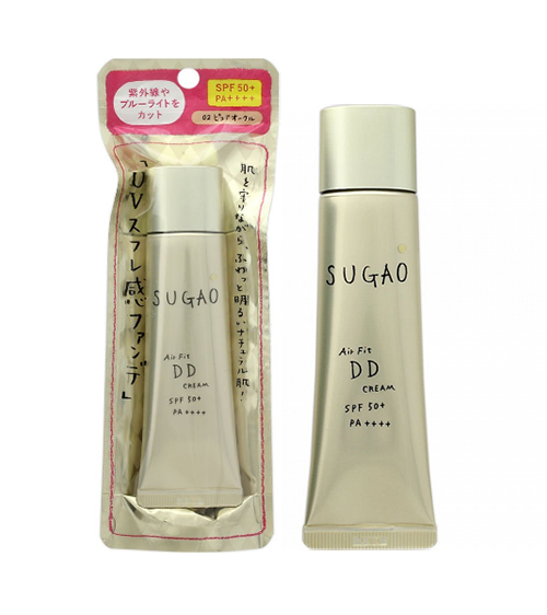 Kem chống nắng đa tác dụng Sugao Air Fit DD Cream SPF 50+ - Nhật Bản
