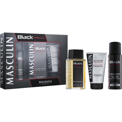 Bộ sản phẩm chăm sóc cho nam giới Cao Cấp Bourjois Masculin Black Premium - Pháp