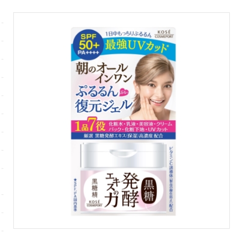 Kem dưỡng ngày 7in1 Kose Gel morning UV protection 90g SPF50+.PA++++ - Nhật bản