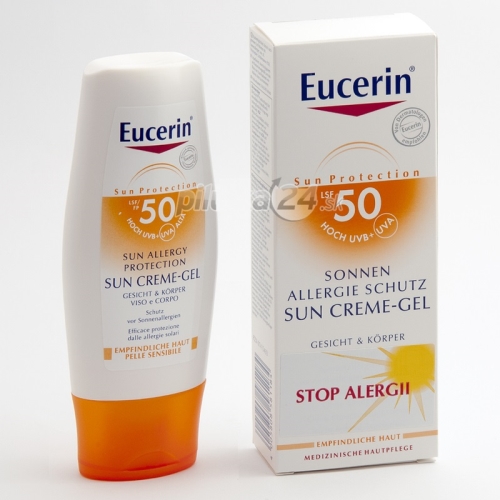 Kem chống nắng Eucerin Sonnen Allergyie Schutz Sun Creme-gel 150ml