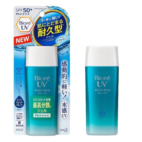 Kem chống nắng Biore UV Aqua Rich Watery Gel SPF50+/PA++++ 90ml