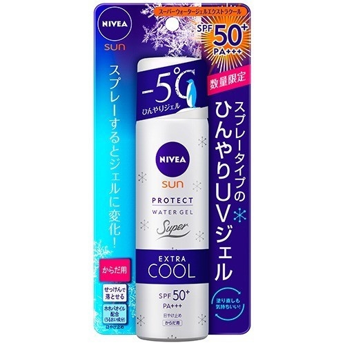 Xịt chống nắng siêu làm mát Nivea Sun Protect Water Gel EX 80g - Nhật bản