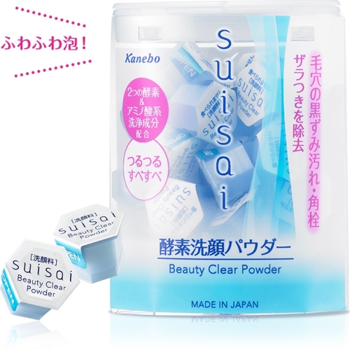Bột sữa rửa mặt SUISAI KANEBO Beauty Clear Powder 32 viên - Nhật bản