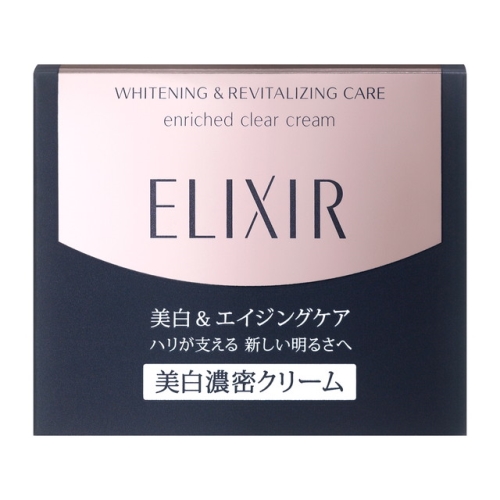 Kem dưỡng da làm trắng chống lão hóa-Shiseido Elixir Enriched Clear Cream 45g - Nhật Bản