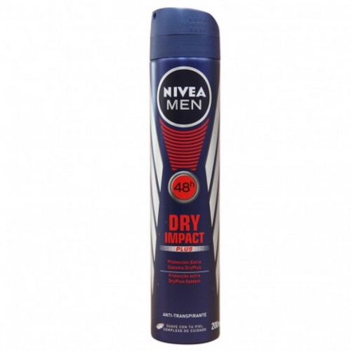 Xịt Khử Mùi 48h Nivea Men Dry Impact 200ml - Đức