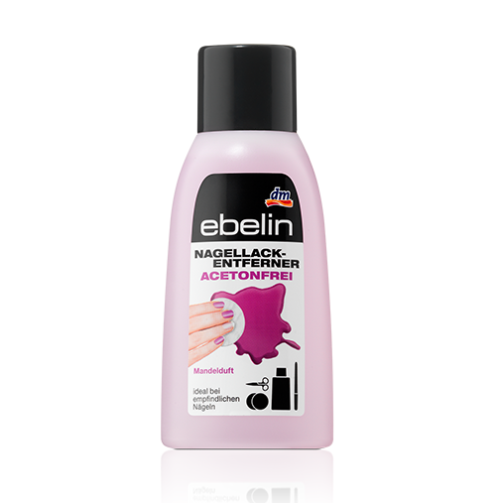 Nước tẩy rửa móng tay Ebelin dành cho móng nhạy cảm 200ml - Đức