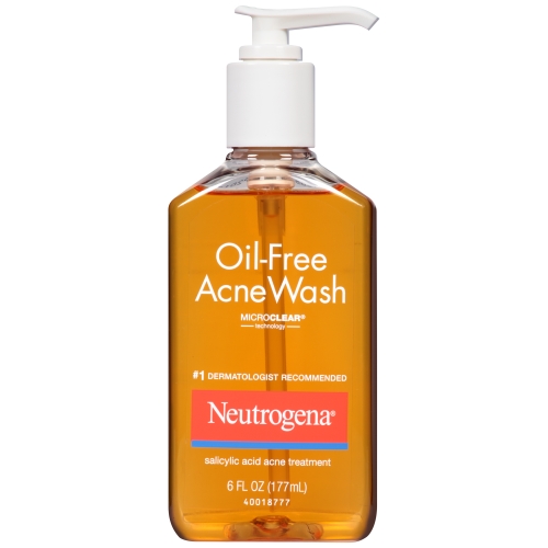 Gel rửa mặt trị mụn Neutrogena Oil-Free Acne Wash 177ml