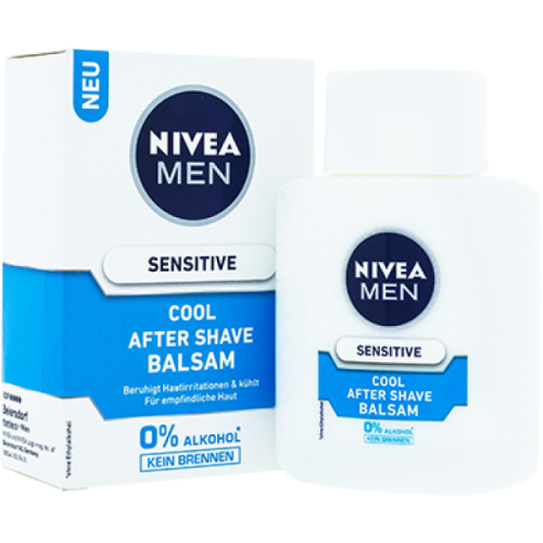 Kem dưỡng sau cạo râu NIVEA Men Cool After Shave Balsam 100ml (cho da nhạy cảm)