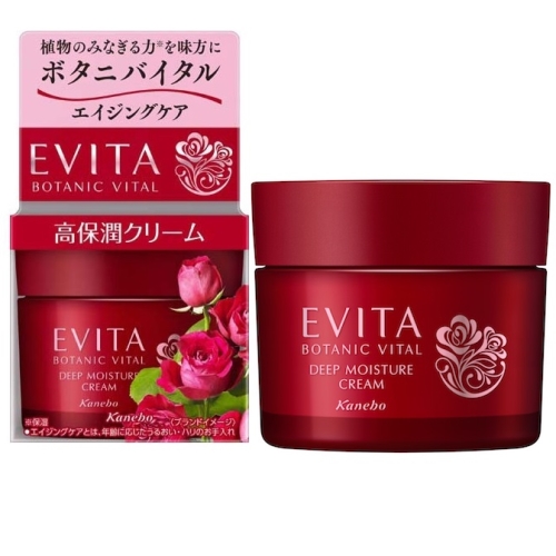 Kem dưỡng ẩm chống lão hóa Kanebo Evita Botanic Vital Deep Moisture Cream 35g