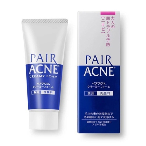 Sữa rửa mặt trị mụn Pair Acne Creamy Foam 80g - Nhật Bản