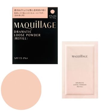 Lõi phấn phủ dạng bột Shiseido Maquillage Dramatic Loose Powder SPF15.PA+ 10g - Japan
