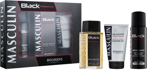 Bộ sản phẩm chăm sóc toàn diện cho nam giới Bourjois Masculin Black Premium - Pháp
