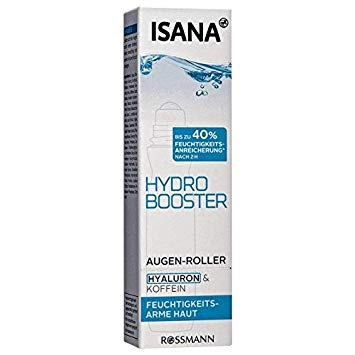 Lăn dưỡng giảm quầng thâm và bọng mắt Isana Hydro Booster 15ml - Đức