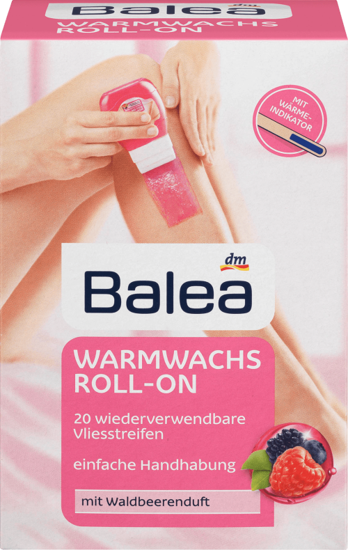 Sáp tẩy lông dạng wax ấm Balea Warmwachs Roll-on 100ml - Đức