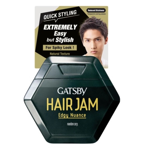 Gel vuốt tóc GATSBY Hair Jam Edgy Nuance 110ml - Nhật Bản (Đen)