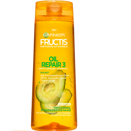 Dầu gội chăm sóc tóc hư tổn Garnier Fructis Oil Repair 3 300ml