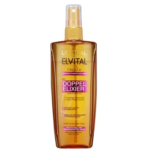 Tinh dầu dưỡng dành cho tóc khô và hư tổn LOREAL ELVITAL Oil Magidue DOPPEL ELIXIER 200ml - Đức