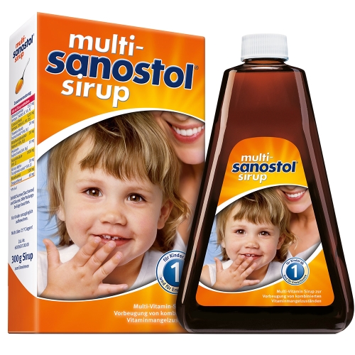 Siro Vitamin tổng hợp Multi Sanostol Sirup số 1 cho bé 300ml