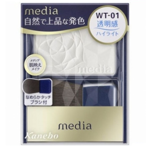 Phấn Highlight KANEBO MEDIA (WT-01) 3.0g - Nhật Bản
