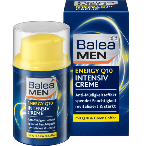  Kem dưỡng da chống lão hóa dành cho nam Balea Men Enegry Q10 Intensiv Creme 50ml - Đức