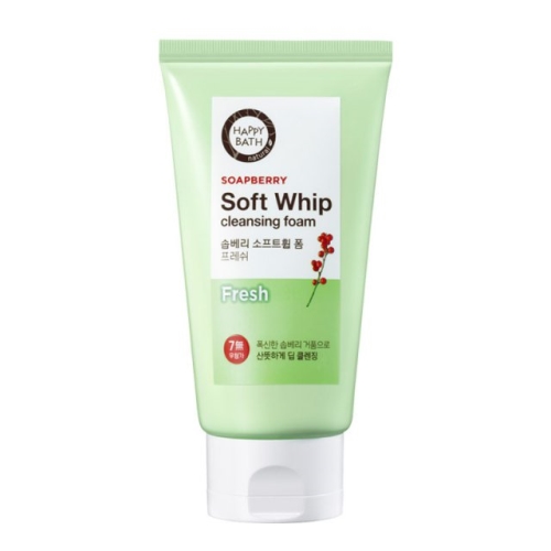 Sữa rửa mặt trị mụn Happy Bath SoapBerry Soft Whip Cleansing Foam 150ml