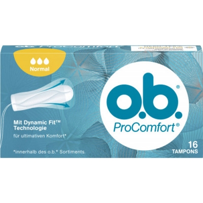 Băng vệ sinh Tampon O.B ProComfort 16 miếng (Normal)