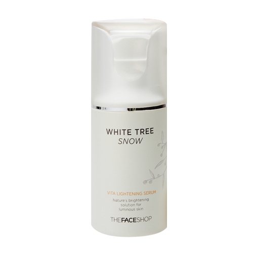 Tinh chất dưỡng trắng White tree snow Vita lightening serum The face shop