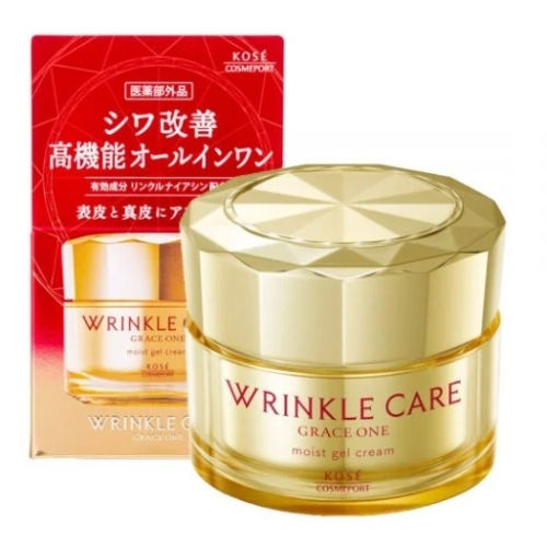 Kem dưỡng ẩm, săn chắc da Kose Wrinkle Care Grace One (100g) - Nhật Bản