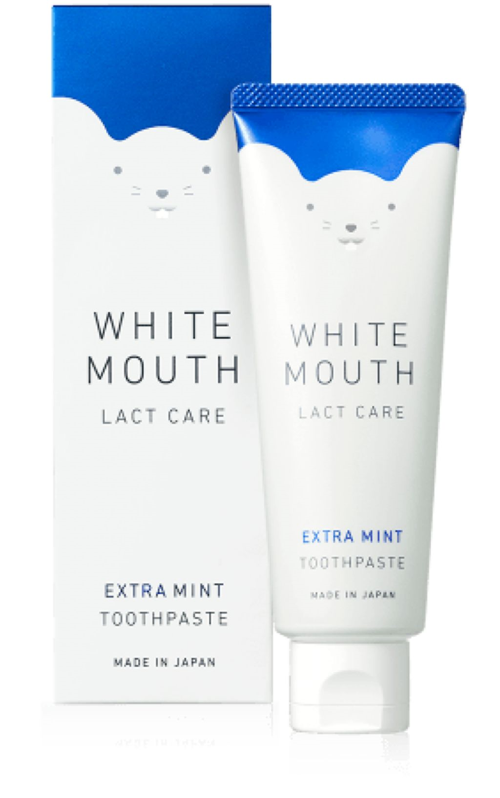 Kem đánh răng trắng răng, thơm miệng White Mouth Extra Mint (100g) - Nhật Bản