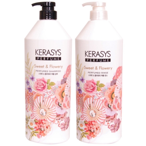 Bộ dầu gội + Dầu xả Kerasys Perfume Hương nước hoa 2 x 1L