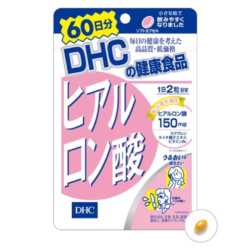 Viên uống cấp nước cho da DHC Hyaluronic Acid chống lão hóa (120 viên)