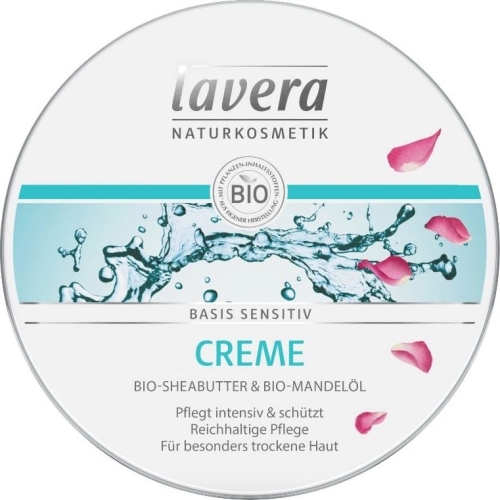 Kem dưỡng ẩm Body hữu cơ Lavera Chăm sóc da nhạy cảm (150ml)