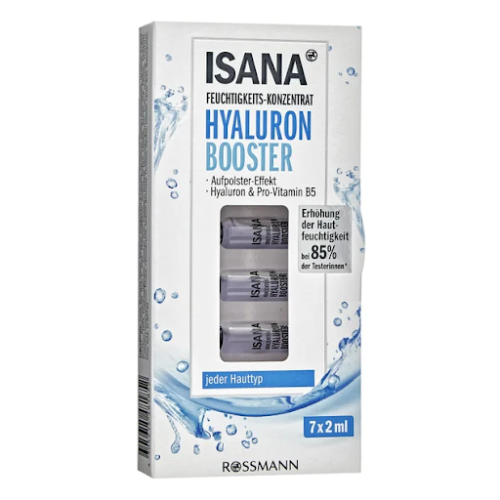 Huyết thanh dưỡng ẩm Isana Hyaluron Booster (7x2ml) Made in Germany