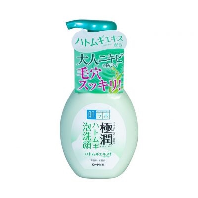 Sữa rửa mặt tạo bọt Hada Labo Gokujyun Hatomugi Bubble Face Wash 160ml