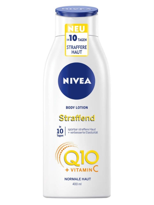 Sữa dưỡng thể Nivea Q10 Straffend - Sáng da, Chống lão hóa 400ml (Da thường)