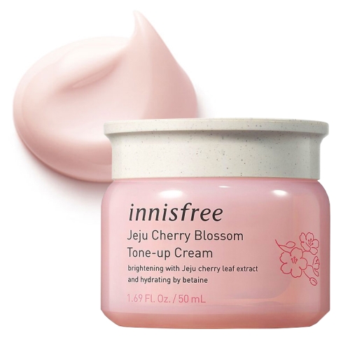 Kem dưỡng trắng nâng tông Innisfree - Jeju Cherry Blossom Tone-Up Cream 50mL