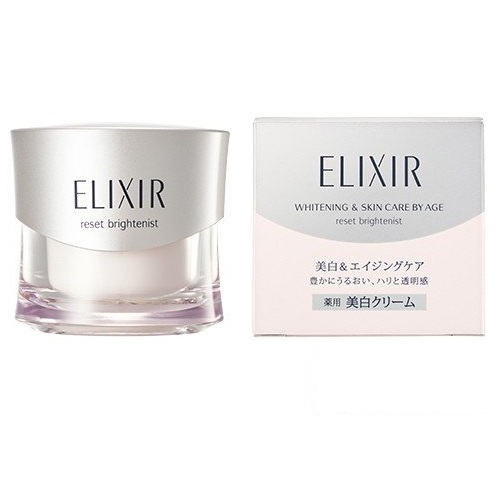 Kem dưỡng trắng da, mờ nám ban đêm Shiseido ELIXIR Reset Brightenist 40g