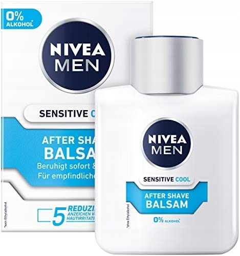 Kem dưỡng sau cạo râu NIVEA MEN Sensitive Cool After Shave Balm (100ML)-ĐỨC