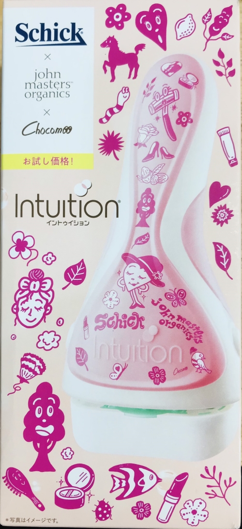 Bộ cạo lông cho phụ nữ không gây kích ứng Schick Intuition- Nhật Bản (hồng)